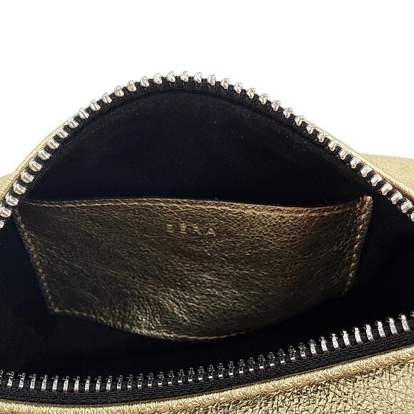 EERA Metallic Moon Bag in Laminated Gold - Picture 10 of 16